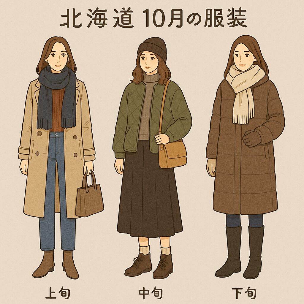 10 月 北海道 気温